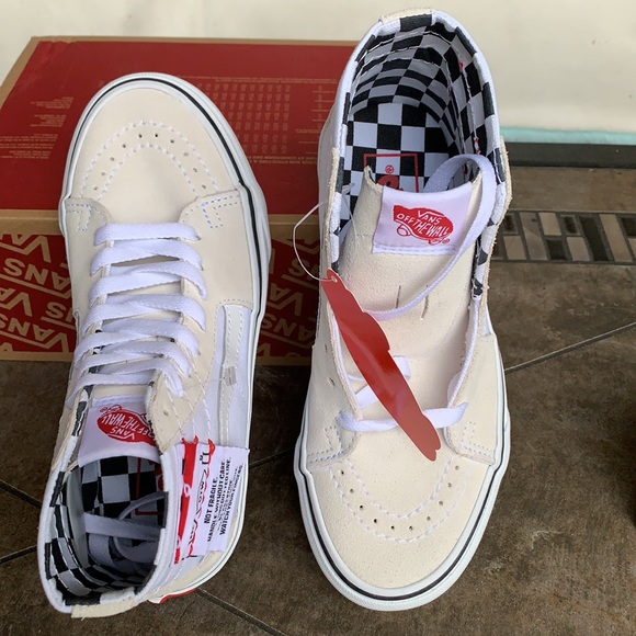 VANS SK8-Hi TAPERED DIY White/True White WMNS - Picture 9 of 15